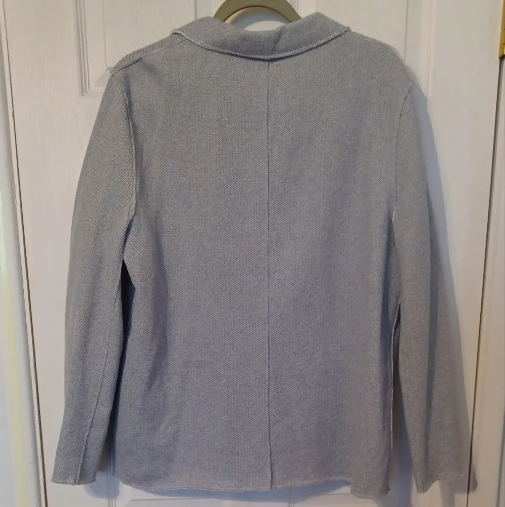 Topshop sweater jacket, size 12.